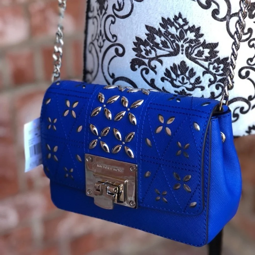 Michael kors Tina small clutch crossbody leather